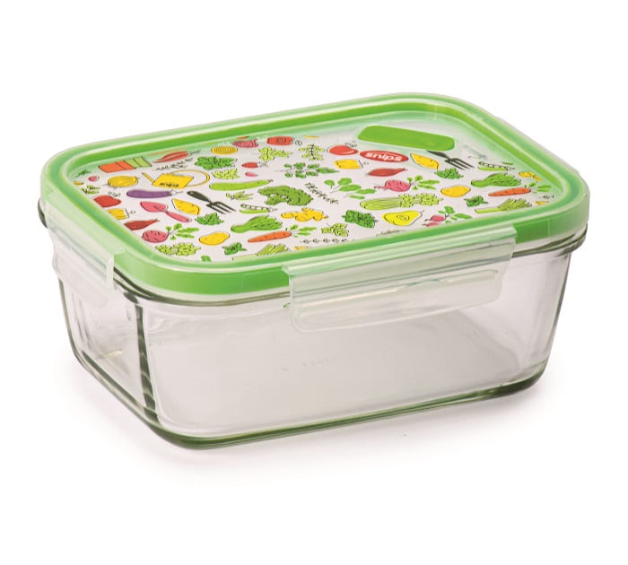 Kinetic Go Green GlassLock Food Storage - Set of 3, Rectangle